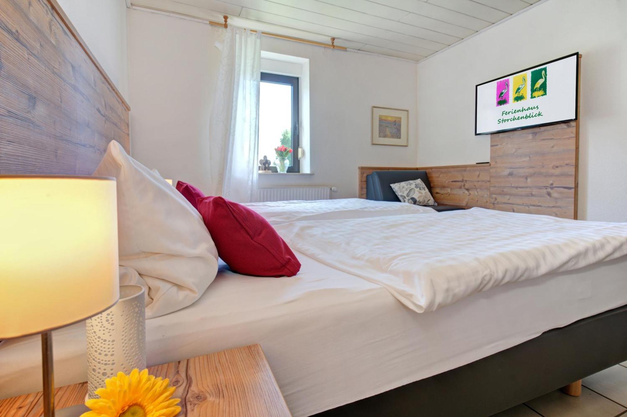 Ferienhaus Storchenblick Bann Esterno foto