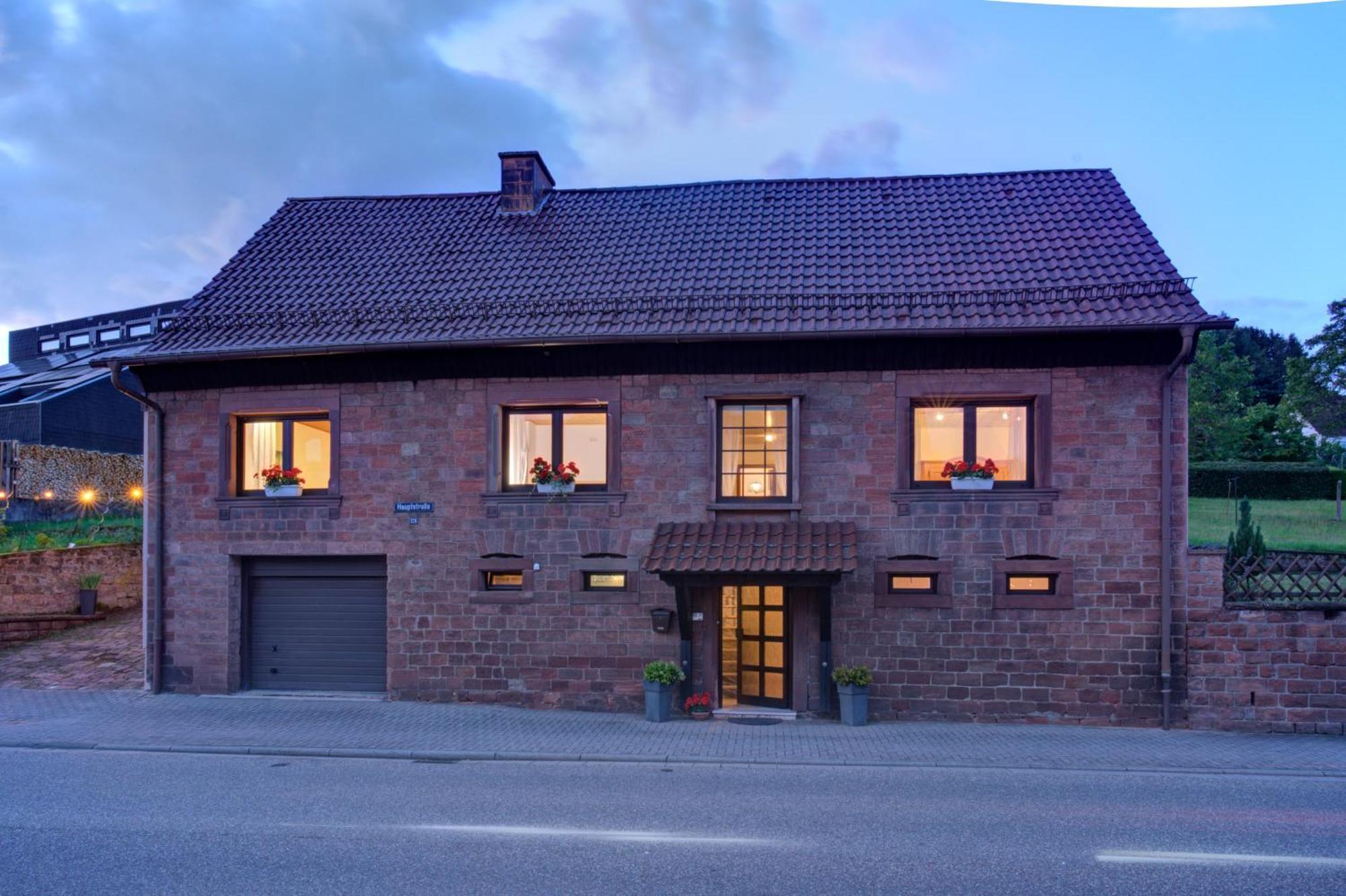 Ferienhaus Storchenblick Bann Esterno foto