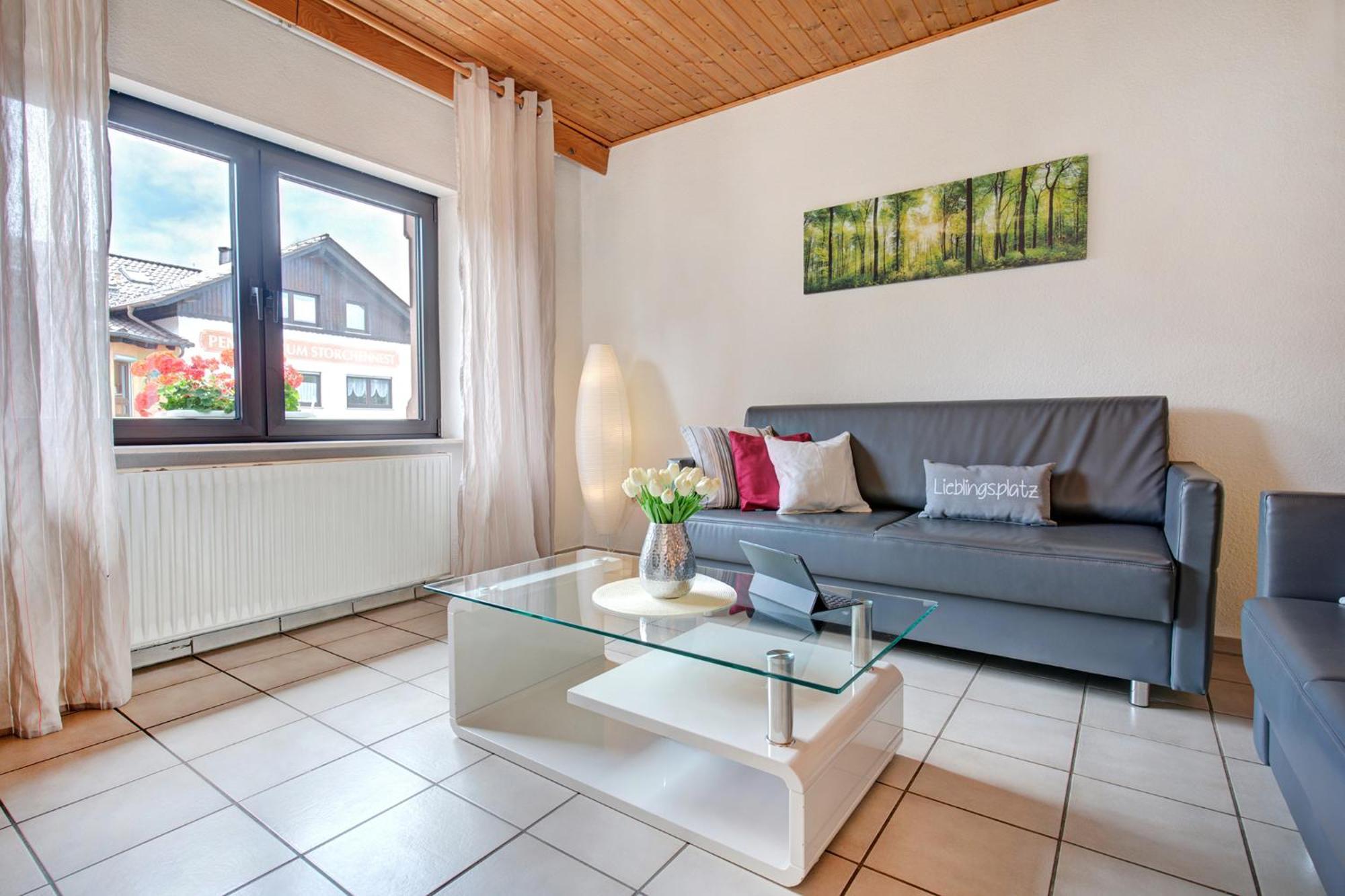 Ferienhaus Storchenblick Bann Esterno foto