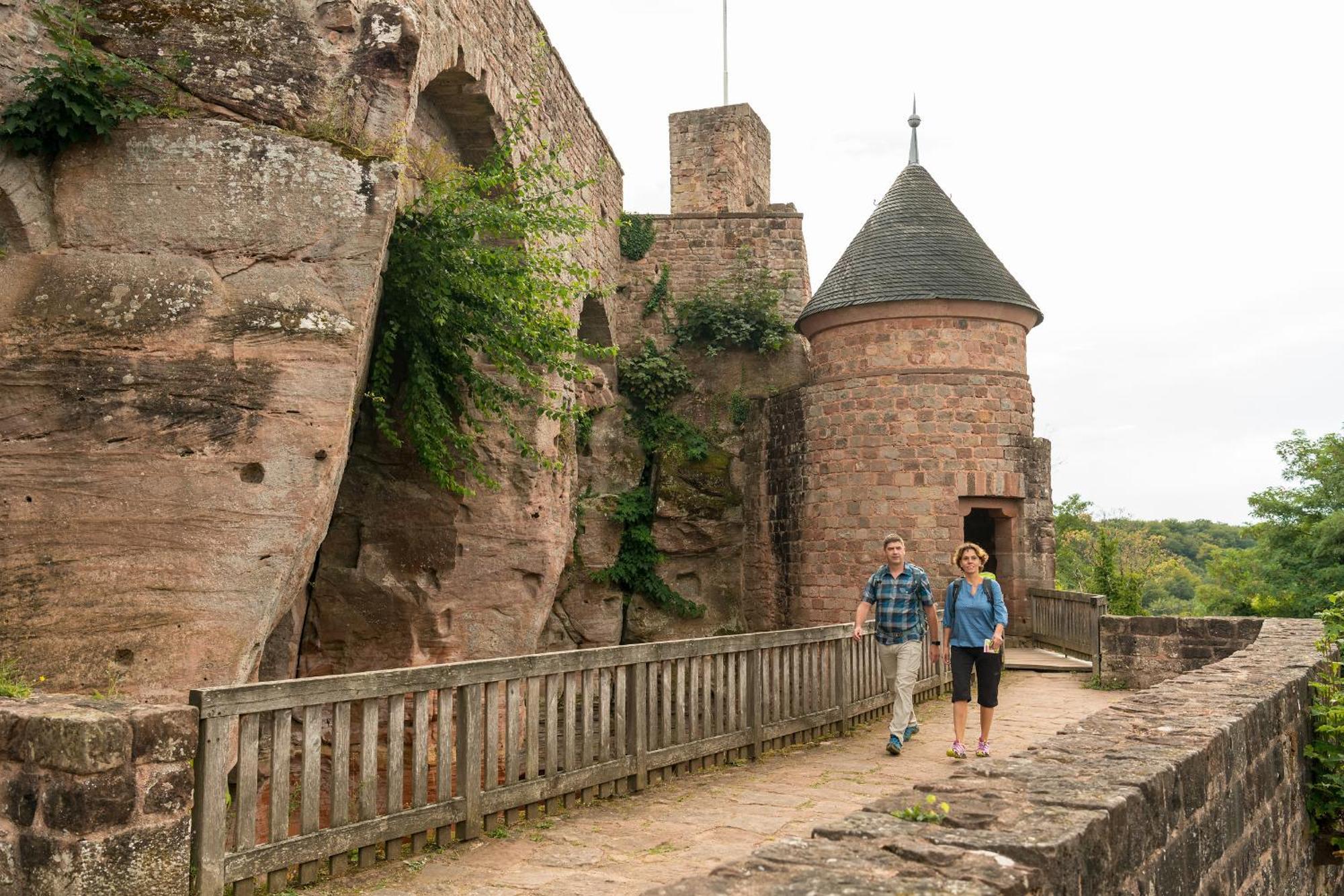 Ferienhaus Storchenblick Bann Esterno foto